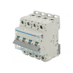 Întrerupător de supracurent 230/400VAC Inom: 16A Poli: 4 10kA | Electronic-mag.ro | Componente Electronice