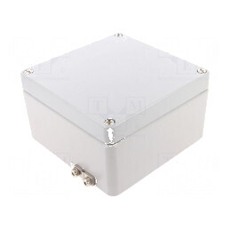 Carcasă universală ATEX aluminiu gri | Electronic-mag.ro | Componente Electronice
