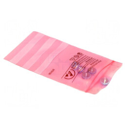 Pungă de protecţie ESD roz 406x305mm 100buc | Electronic-mag.ro | Componente Electronice