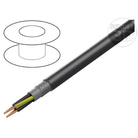 Cablu ecranat HMH-C 4G25mm2 | Electronic-mag.ro | Componente Electronice