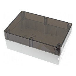 Carcasă universală 200x300x120mm din policarbonat | Electronic-mag.ro | Componente Electronice