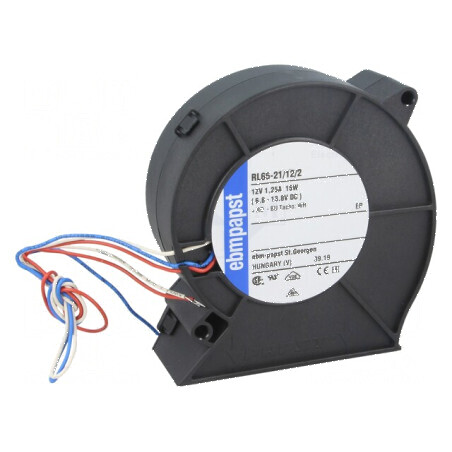 Ventilator 12VDC 97x94x33mm 55m3/h 62dBA | Electronic-mag.ro | Componente Electronice