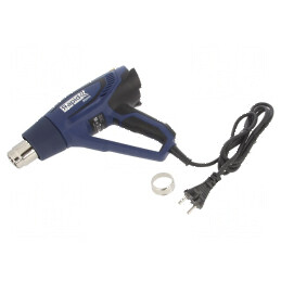 Pistol electric cu aer cald 2kW 250l/min,500l/min Ştecher: EU | Electronic-mag.ro | Componente Electronice
