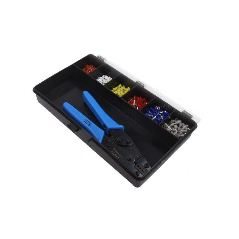 Kit complet pentru crimparea conectorilor și terminalelor | Electronic-mag.ro | Componente Electronice