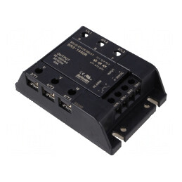 Releu semiconductor 40A Uîntrerup 3-fazat | Electronic-mag.ro | Componente Electronice