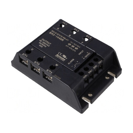 Releu semiconductor 40A Uîntrerup 3-fazat | Electronic-mag.ro | Componente Electronice