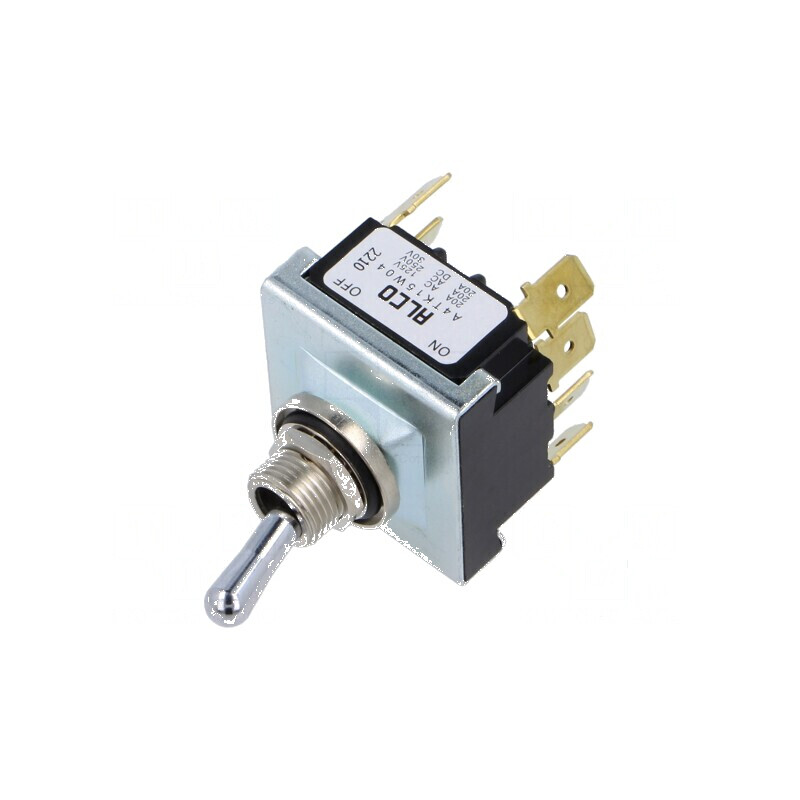 Comutator basculant 4PST ON-OFF 20A/250VAC 20A/30VDC | Electronic-mag.ro | Componente Electronice
