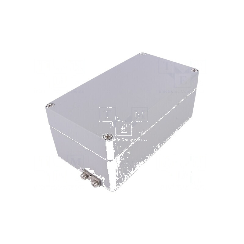 Carcasă universală aluminiu gri 120x220x90mm ATEX | Electronic-mag.ro | Componente Electronice
