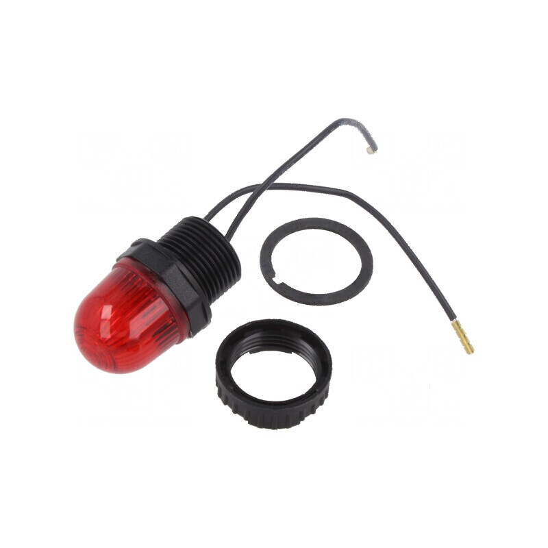 Semnalizator cu lumină roșie continuă | Electronic-mag.ro | Componente Electronice