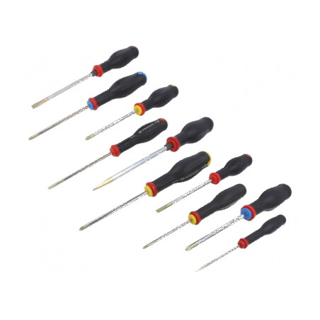 Kit şurubelniţe mixte 10 buc. | Electronic-mag.ro | Componente Electronice