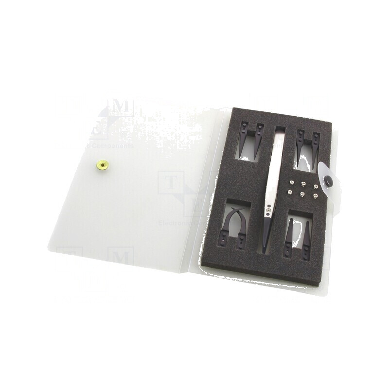 Set de pensete cu capete interschimbabile ESD | Electronic-mag.ro | Componente Electronice