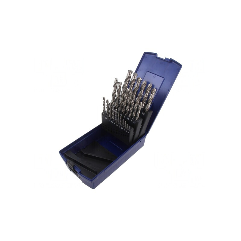 Set de burghie pentru metal HSS-G 25 buc. | Electronic-mag.ro | Componente Electronice