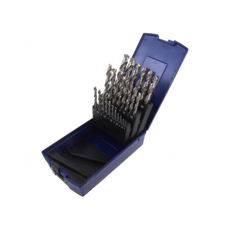 Set de burghie pentru metal HSS-G 25 buc. | Electronic-mag.ro | Componente Electronice