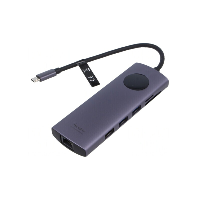 Hub USB gri cu 9 porturi | Electronic-mag.ro | Componente Electronice Hub USB gri cu 9 porturi | Electronic-mag.ro | Componente Electronice