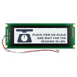 Afişaj grafic LCD alb 240x64mm | Electronic-mag.ro | Componente Electronice