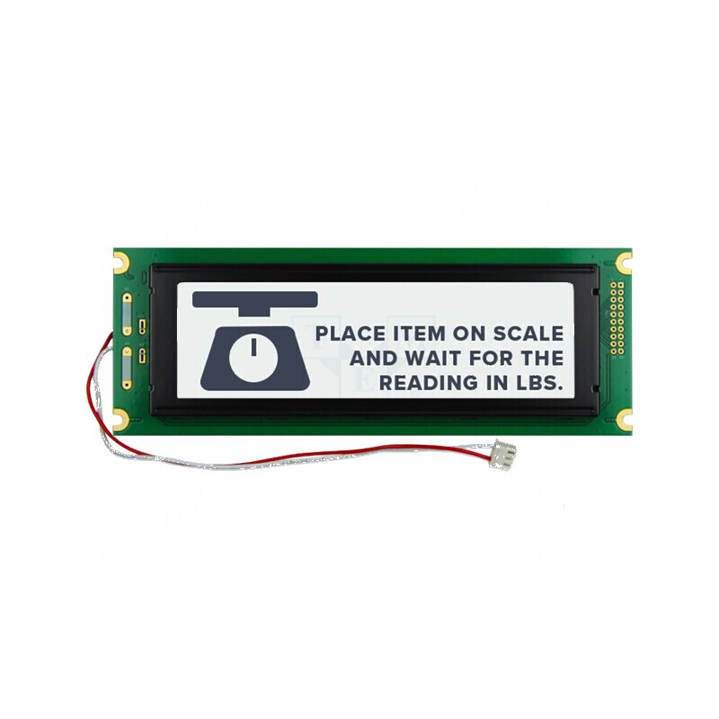 Afişaj grafic LCD alb 240x64mm | Electronic-mag.ro | Componente Electronice