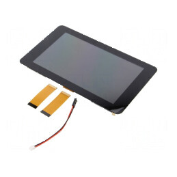 Afişaj LCD grafic 7 inch, 800x480 pixeli, DSI | Electronic-mag.ro | Componente Electronice