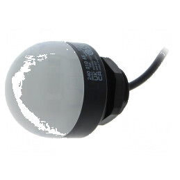 Lumină de control IP65 Ø32mm 24VDC | Electronic-mag.ro | Componente Electronice