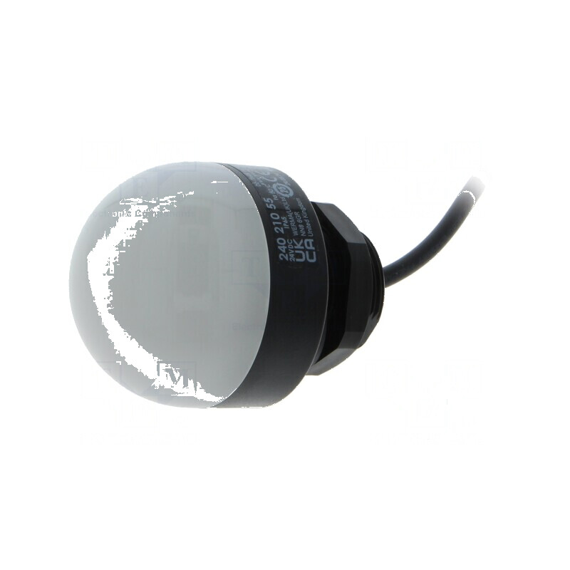 Lumină de control IP65 Ø32mm 24VDC | Electronic-mag.ro | Componente Electronice