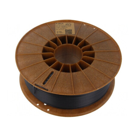 Filament PET-G FR V0 1,75mm neagră 1kg | Electronic-mag.ro | Componente Electronice