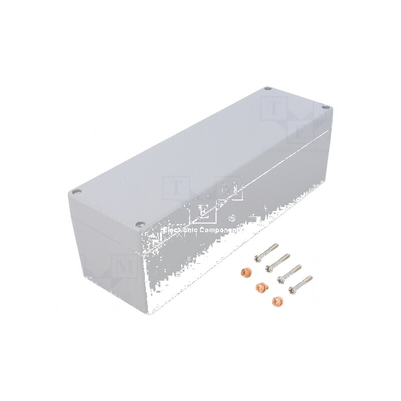 Carcasă aluminiu universală 80mm x 250mm x 80mm | Electronic-mag.ro | Componente Electronice