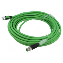Cablu de conexiune IP20/IP67 60VDC 0,5A 7,5m PIN: 4 | Electronic-mag.ro | Componente Electronice
