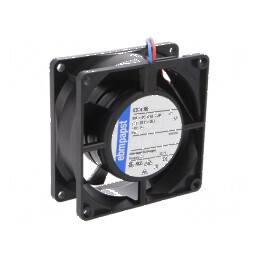 Ventilator axial 24VDC 80x80x32mm 80m3/h 48dBA bilă | Electronic-mag.ro | Componente Electronice