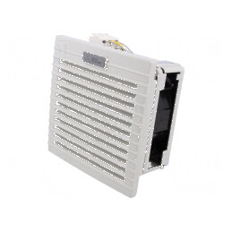 Ventilator axial 230VAC 64m3/h 49dBA IP54 RAL 7035 | Electronic-mag.ro | Componente Electronice