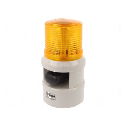 Semnalizator LED ambră 24VDC IP54 | Electronic-mag.ro | Componente Electronice