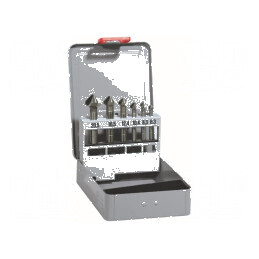 Set de burghie din oțel rapid HSS - 6 bucăți | Electronic-mag.ro | Componente Electronice