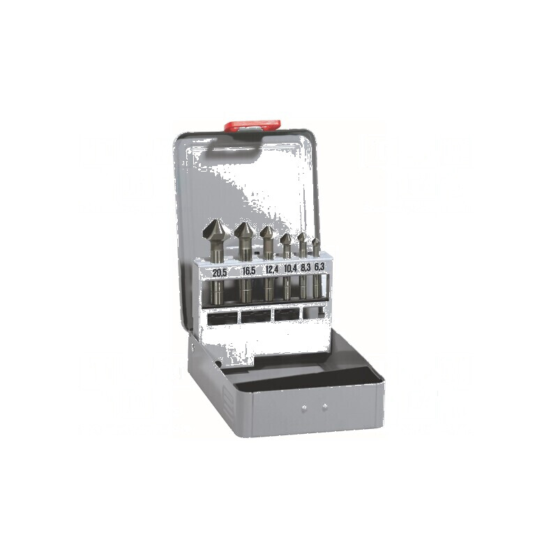 Set de burghie din oțel rapid HSS - 6 bucăți | Electronic-mag.ro | Componente Electronice