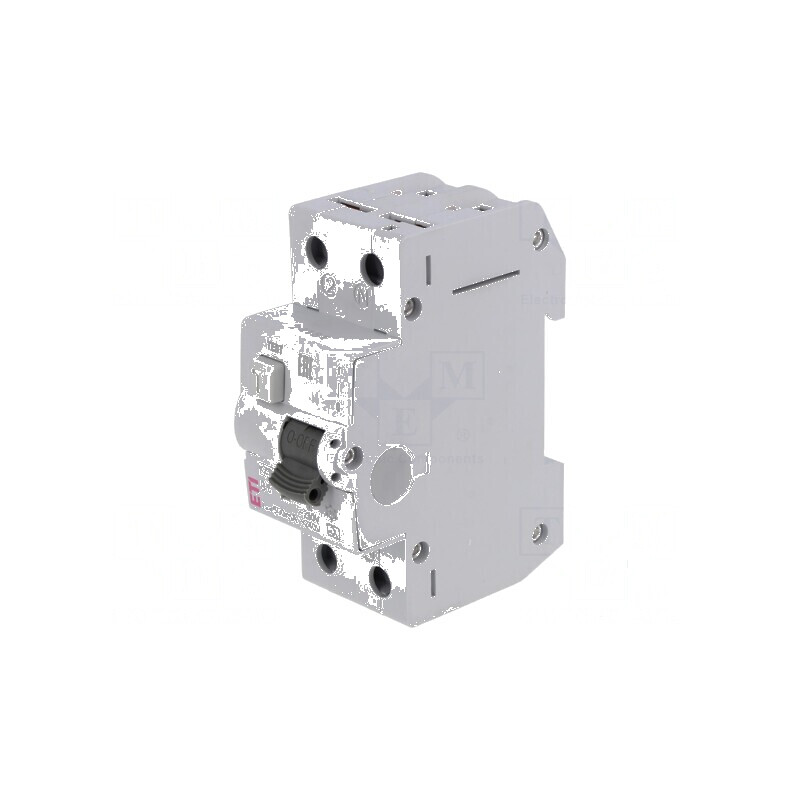 Întrerupător RCBO Inom: 6A Ires: 500mA Poli: 2 230/400VAC IP20 | Electronic-mag.ro | Componente Electronice
