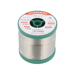 Cositor fără plumb 500g 0,7mm | Electronic-mag.ro | Componente Electronice