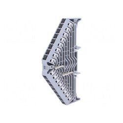 Conector de Șine 1.5mm2, 32 Borne, Gri | Electronic-mag.ro | Componente Electronice