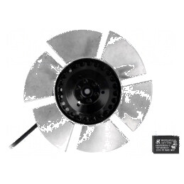 Ventilator axial Ø180x65,5mm 230VAC 570m3/h 62dBA | Electronic-mag.ro | Componente Electronice