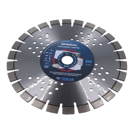 Disc de tăiere diamantat 230mm Øorif: 22,23mm | Electronic-mag.ro | Componente Electronice