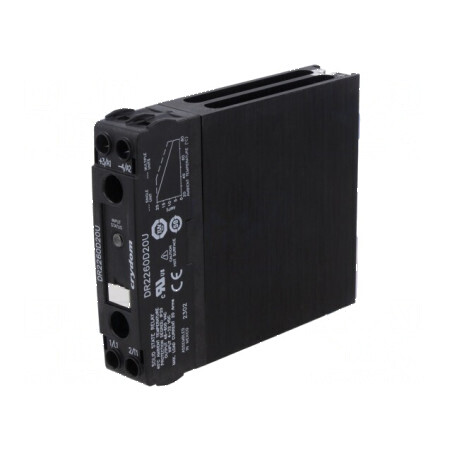 Releu semiconductor Ucom 20A 48-600VAC DR22 IP20 | Electronic-mag.ro | Componente Electronice