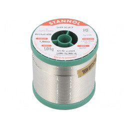Cositor fără plumb SnCu 1mm 500g bobină | Electronic-mag.ro | Componente Electronice