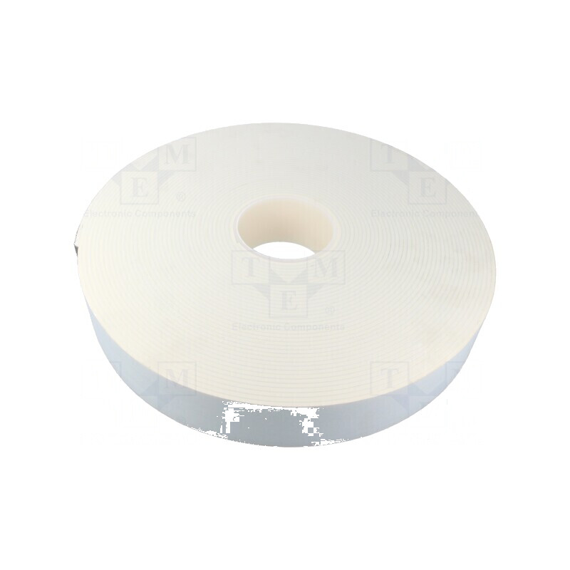 Bandă de fixare albă 50mm x 25m x 3mm | Electronic-mag.ro | Componente Electronice