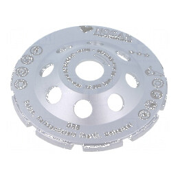 Placă de șlefuire pentru beton Ø: 125mm Øgaură: 22.23mm Profi Line | Electronic-mag.ro | Componente Electronice