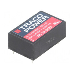 Convertor DC/DC 10W 18÷36V la 15VDC și -15VDC | Electronic-mag.ro | Componente Electronice