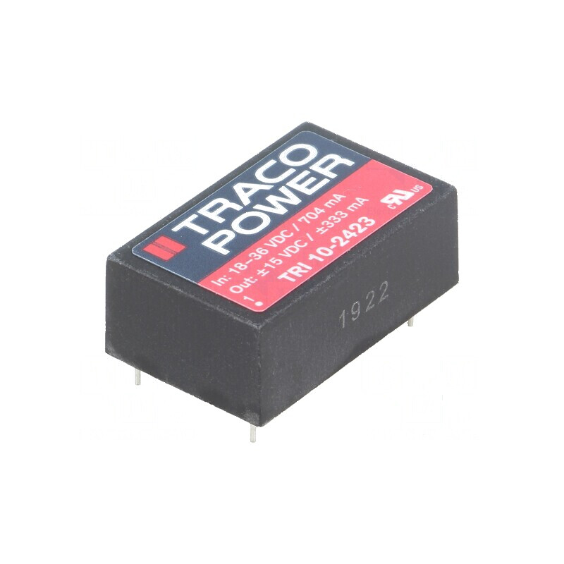 Convertor DC/DC 10W 18÷36V la 15VDC și -15VDC | Electronic-mag.ro | Componente Electronice