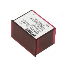 Voltmetru digital pentru montare pe panou LED | Electronic-mag.ro | Componente Electronice