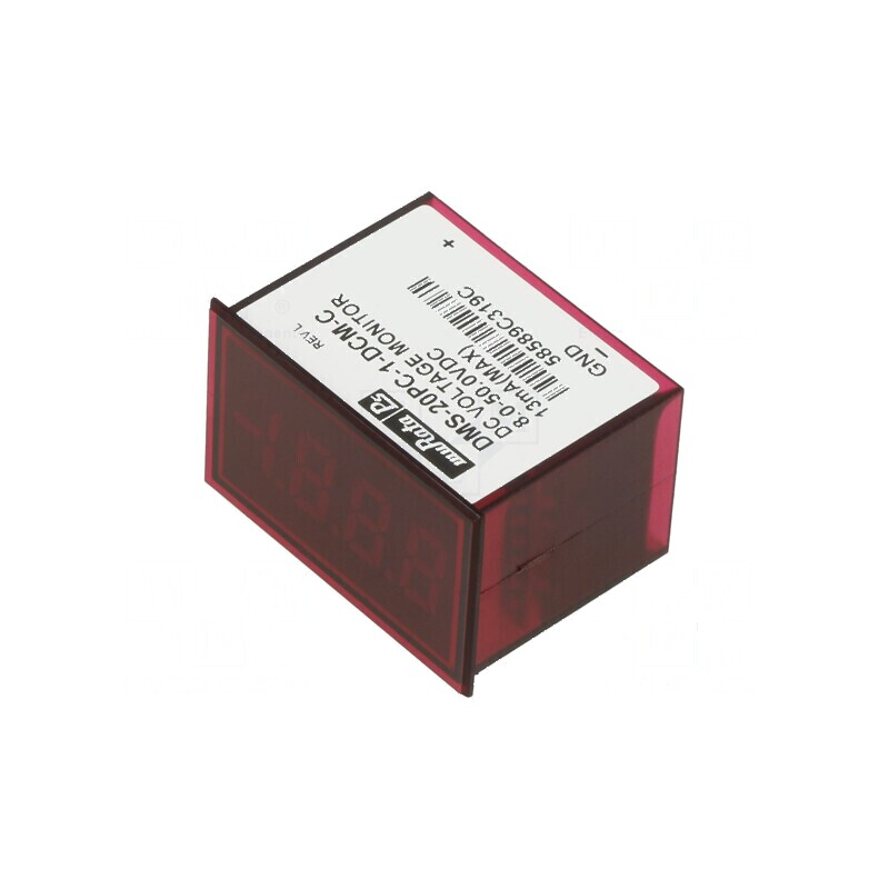 Voltmetru digital pentru montare pe panou LED | Electronic-mag.ro | Componente Electronice
