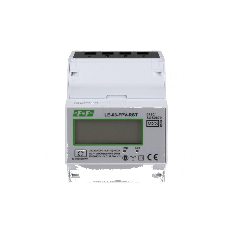 Contor digital pentru şină DIN LED Inom 10A | Electronic-mag.ro | Componente Electronice