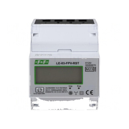 Contor digital pentru şină DIN LED Inom 10A | Electronic-mag.ro | Componente Electronice