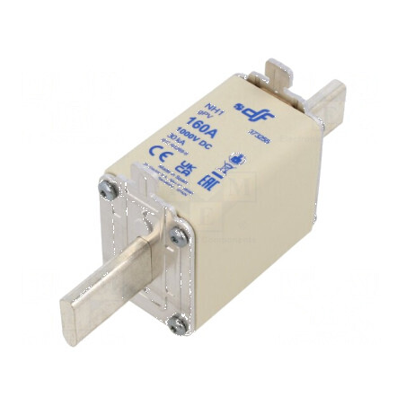 Siguranţă ceramică 160A 1kVDC NH1 | Electronic-mag.ro | Componente Electronice