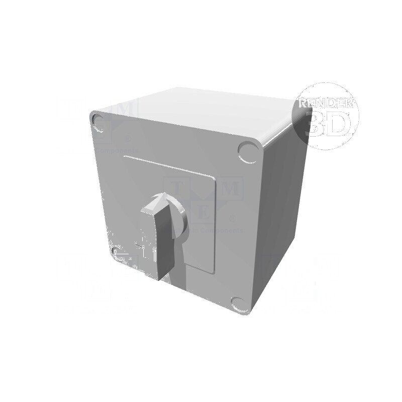 Comutator cu came 32A în carcasă Poli: 3 | Electronic-mag.ro | Componente Electronice