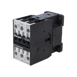Contactor 3-polar NO x3 pentru şină DIN 6K W: 45mm | Electronic-mag.ro | Componente Electronice