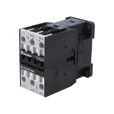 Contactor 3-polar NO x3 pentru şină DIN 6K W: 45mm | Electronic-mag.ro | Componente Electronice